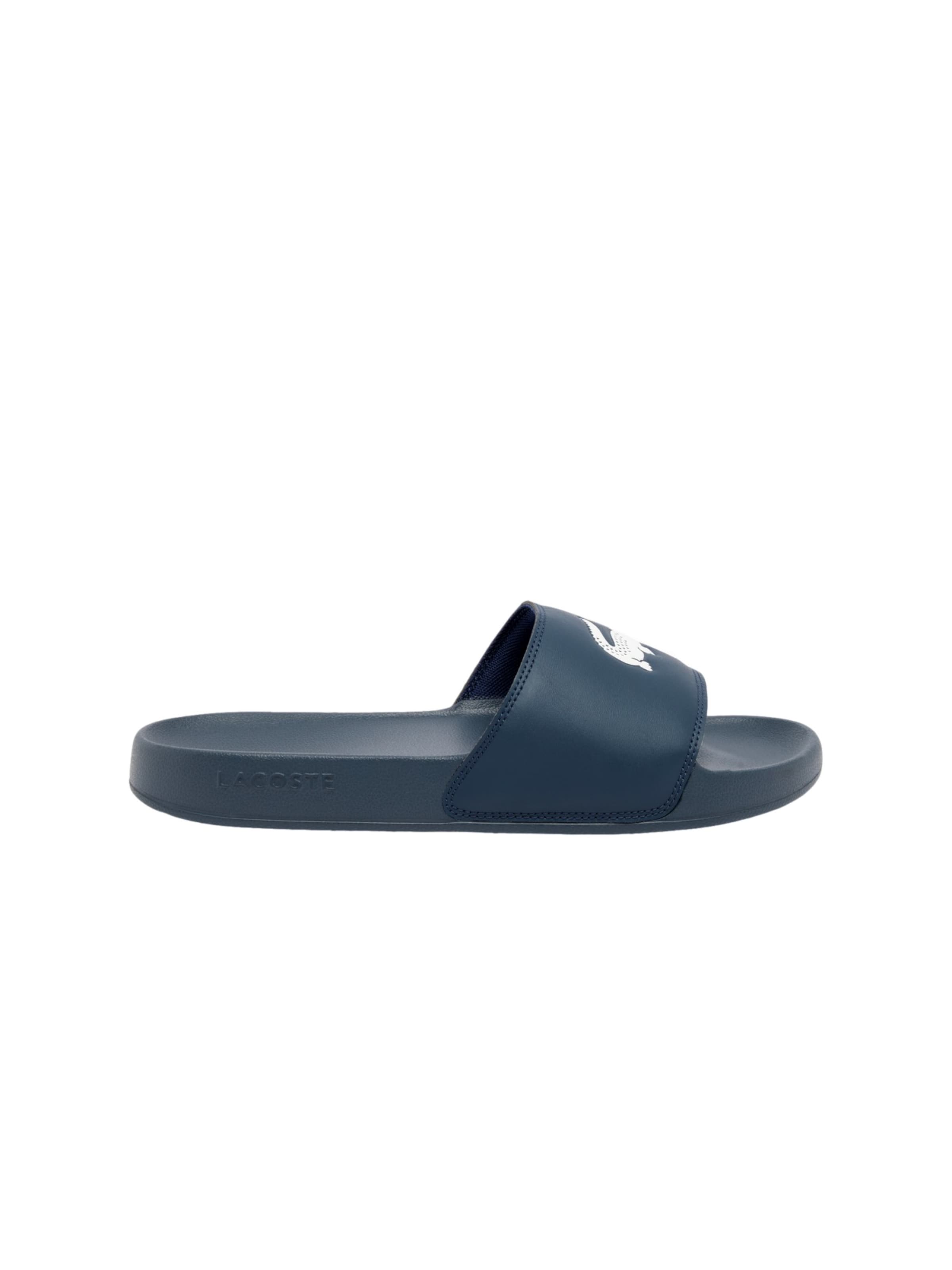 LACOSTE Mule 'Serve Slides 0.0' in Blue: front