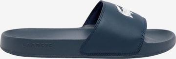 Mule 'Serve Slides 0.0' LACOSTE en bleu : devant