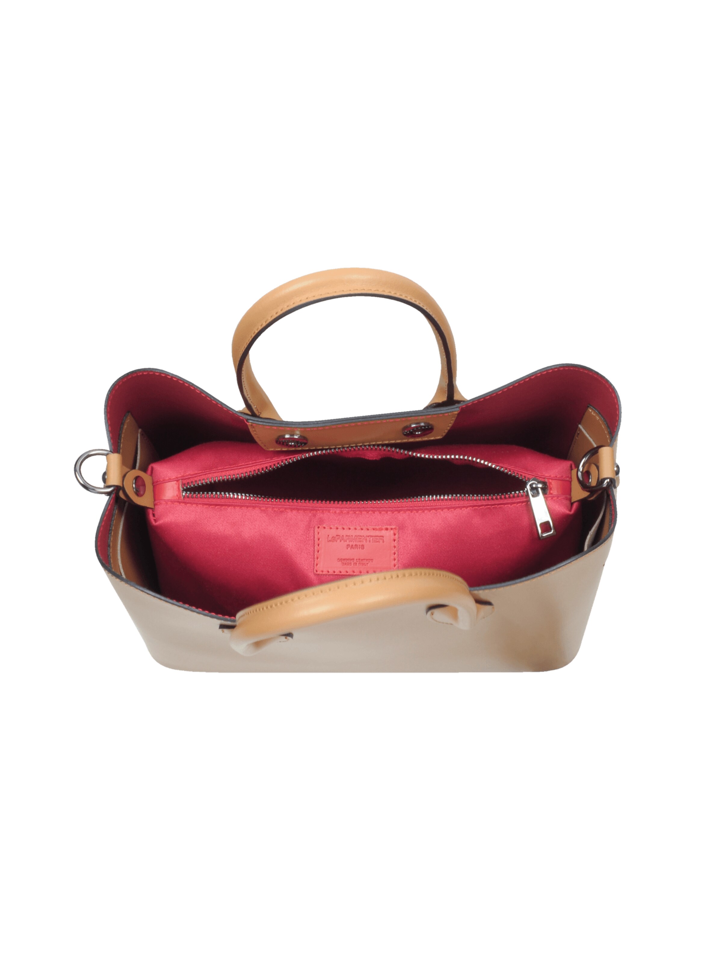 LeParmentier Handtas 'Jackie' in Bruin