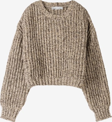 Bershka Pullover in Cappuccino ABOUT YOU