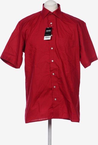 OLYMP Button Up Shirt in L in Red: front