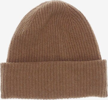 TOM TAILOR DENIM Hat & Cap in One size in Brown: front