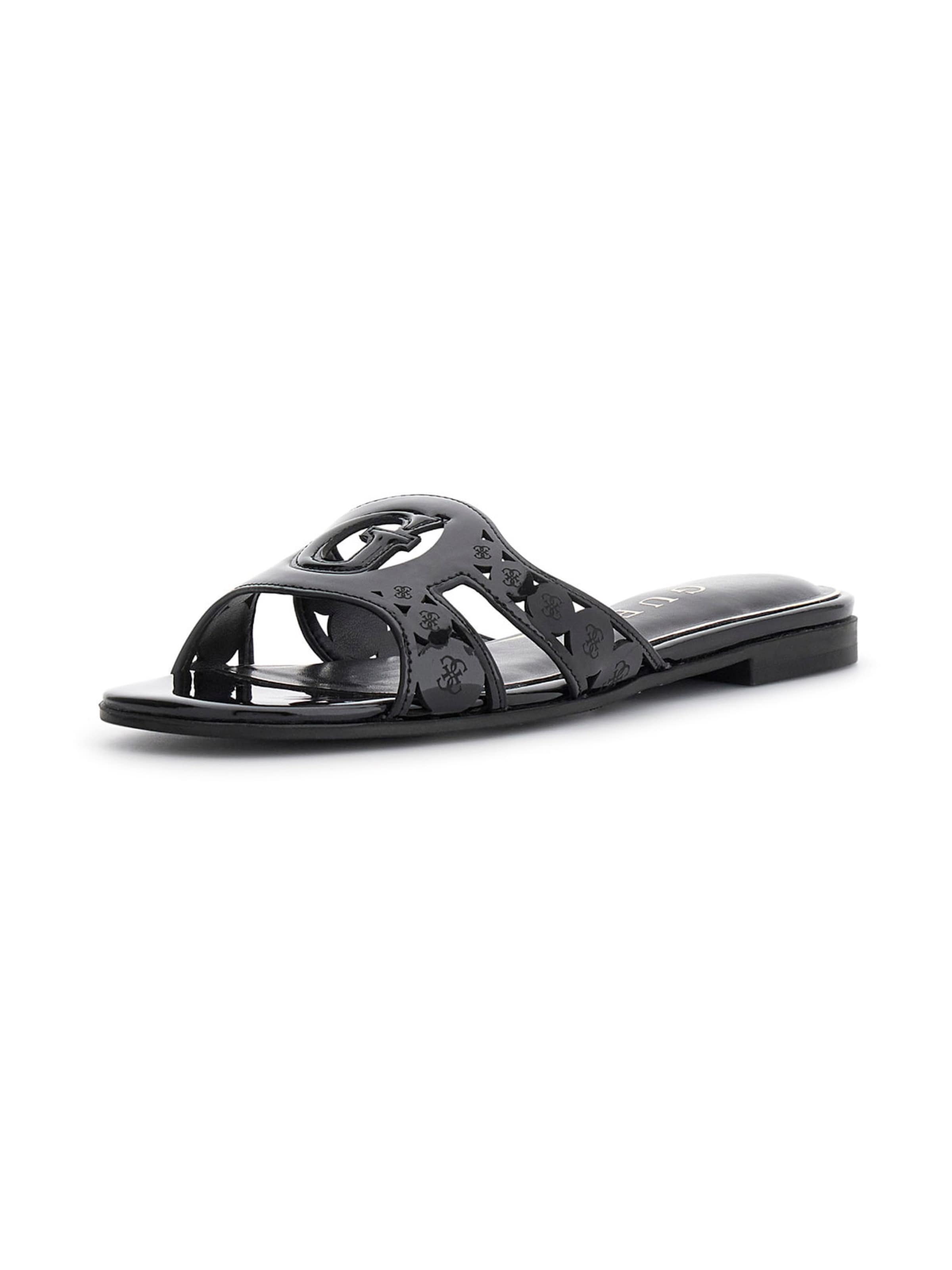 GUESS - Zapatos abiertos 'CIESTA' en negro: frente