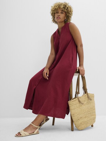 bonprix Blousejurk in Rood