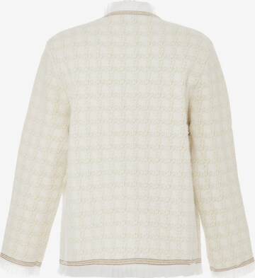 Cardigan ZITHA en blanc