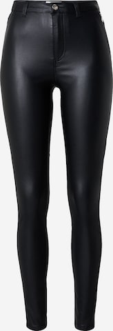 melns ONLY Šaurs Bikses 'ONLElsie-Nya': no priekšpuses