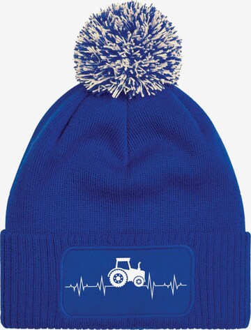 Youth Designz Mütze 'Heartbeat Traktor' in Blau: Vorderseite