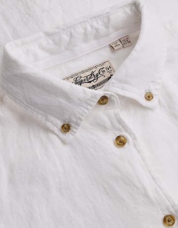 Chemisier Superdry & Co en blanc : devant