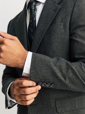 Next Slim Fit Sakko in Grau