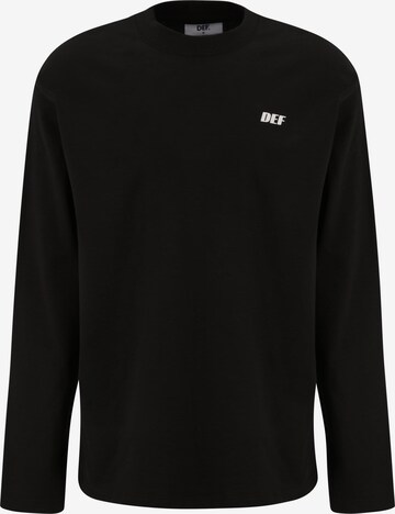 DEF Shirt 'Everyday' in Black: front
