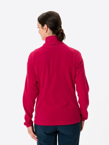 VAUDE Athletic fleece jacket ' Rosemoor ' in Red