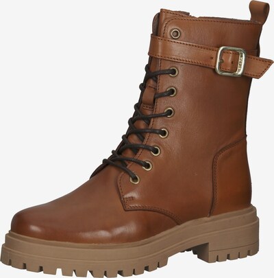 SCAPA Schnürstiefelette in camel, Produktansicht