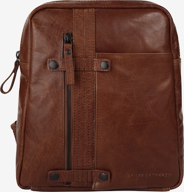 Spikes & Sparrow Rugzak in Bruin: voorkant