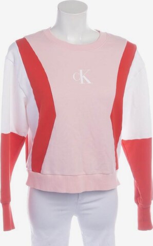 Calvin Klein Sweatshirt / Sweatjacke S in Mischfarben: predná strana
