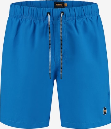 Shiwi Badeshorts 'Mike' in Blau: predná strana