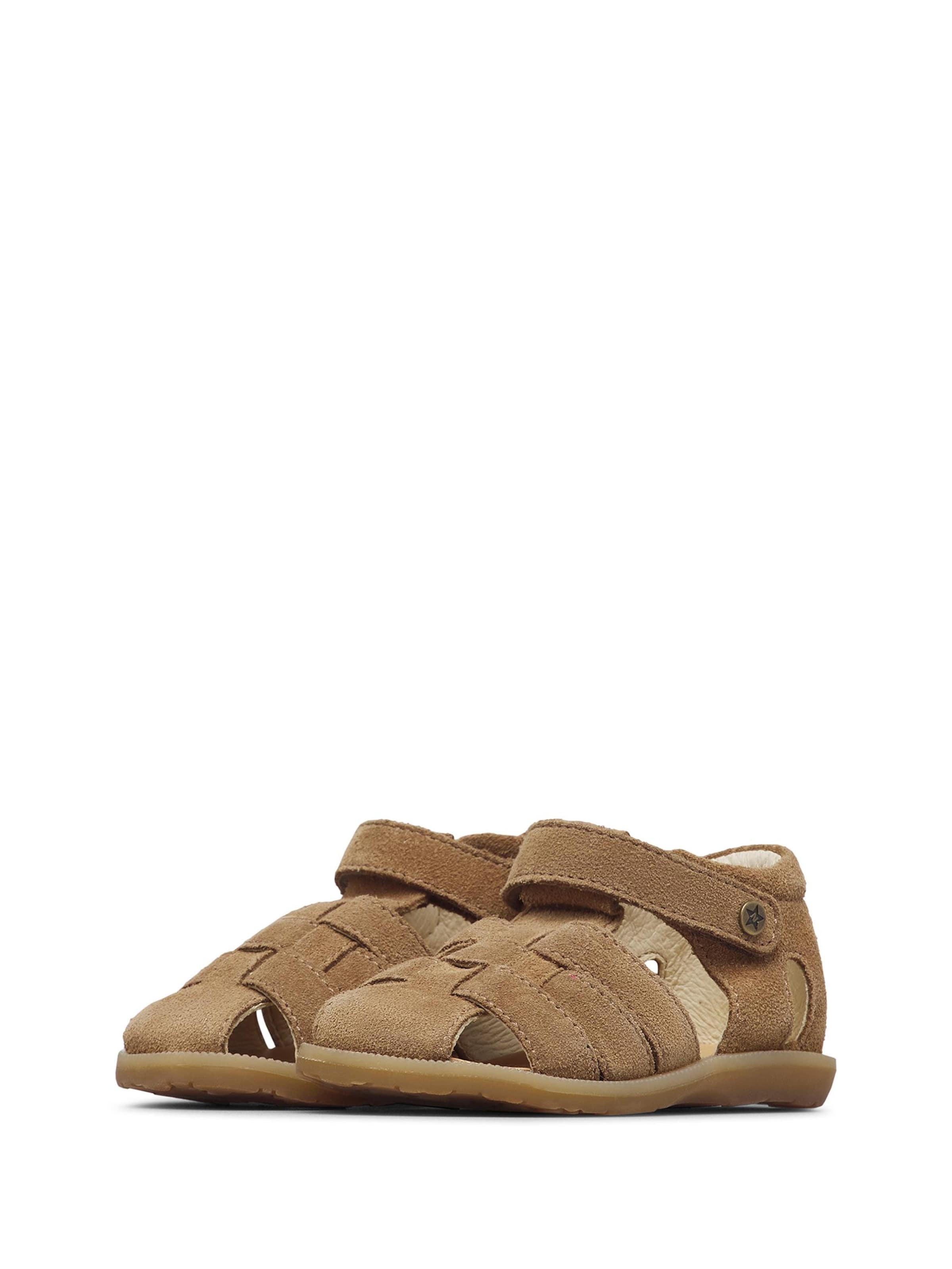 NATURINO Open shoes 'Zaffiro' in Brown