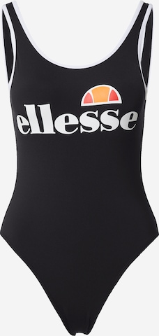 ELLESSEJednodijelni kupaći kostim - crna boja: prednji dio