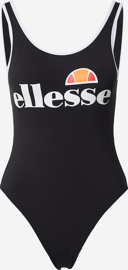 ELLESSE Jednodielne plavky - oranžová / červená / čierna / biela, Produkt