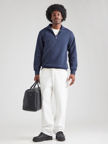 Sweat-shirt 'SLHDAN' SELECTED en bleu