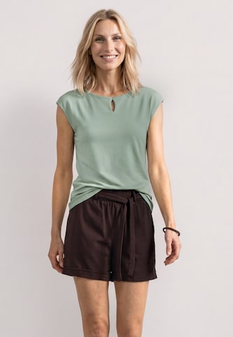 STREET ONE Shirt in Green: front