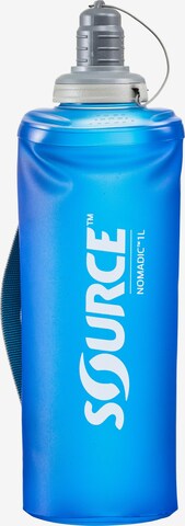 Source Drinking Bottle in Blue: front