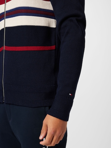 TOMMY HILFIGER Knit Cardigan 'Seasonal' in Blue