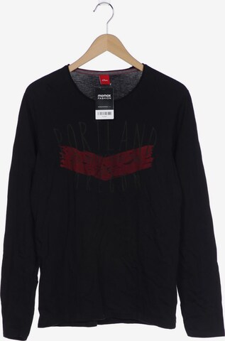 s.Oliver Shirt in M in Black: front