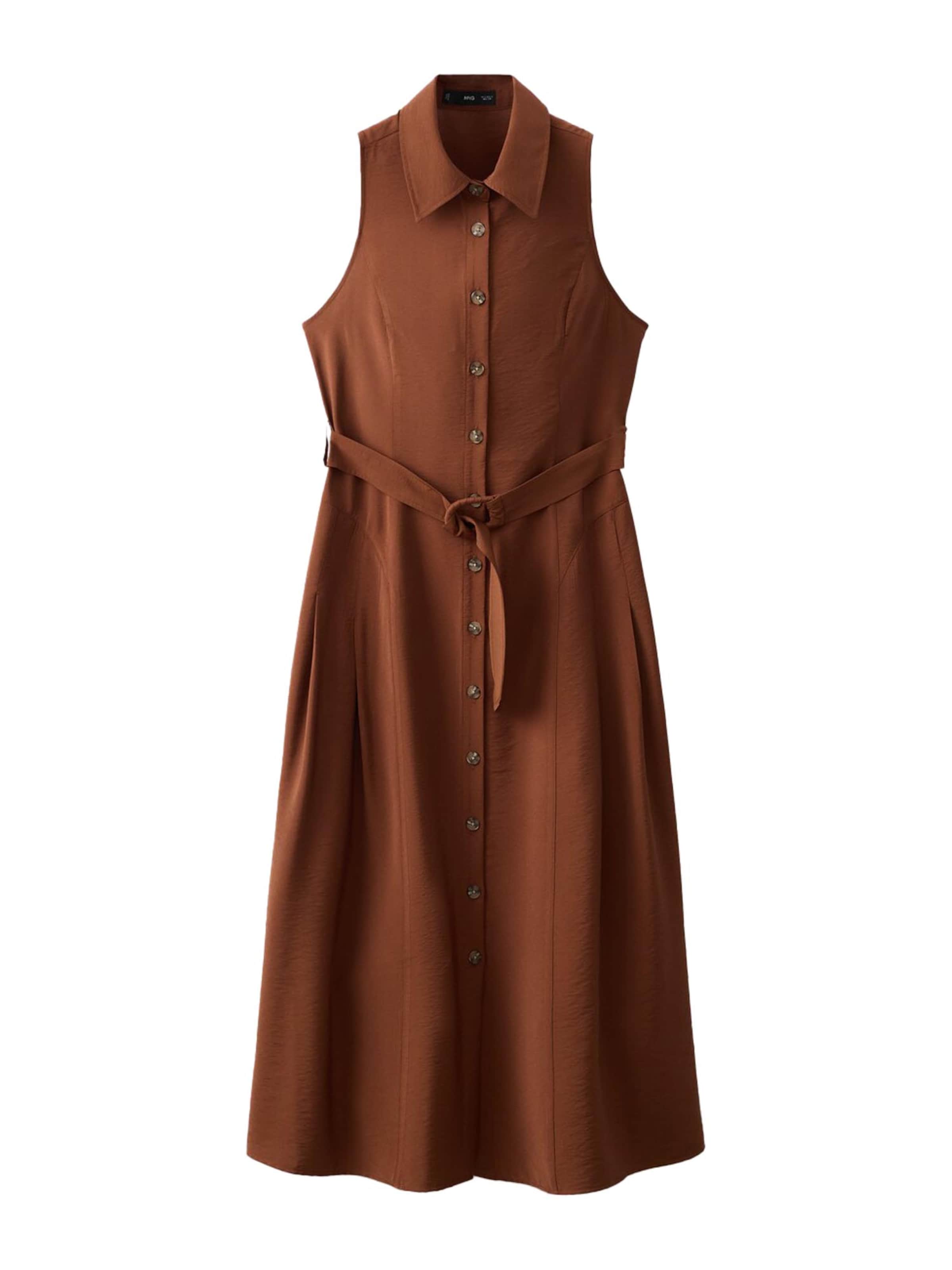 MANGO Kleid 'SHOW' in Braun: Vorderseite
