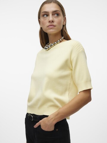 VERO MODA Trui 'Jemma' in Geel