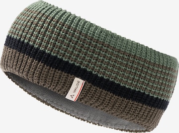 VAUDE Athletic Headband 'Melbu' in Green: front