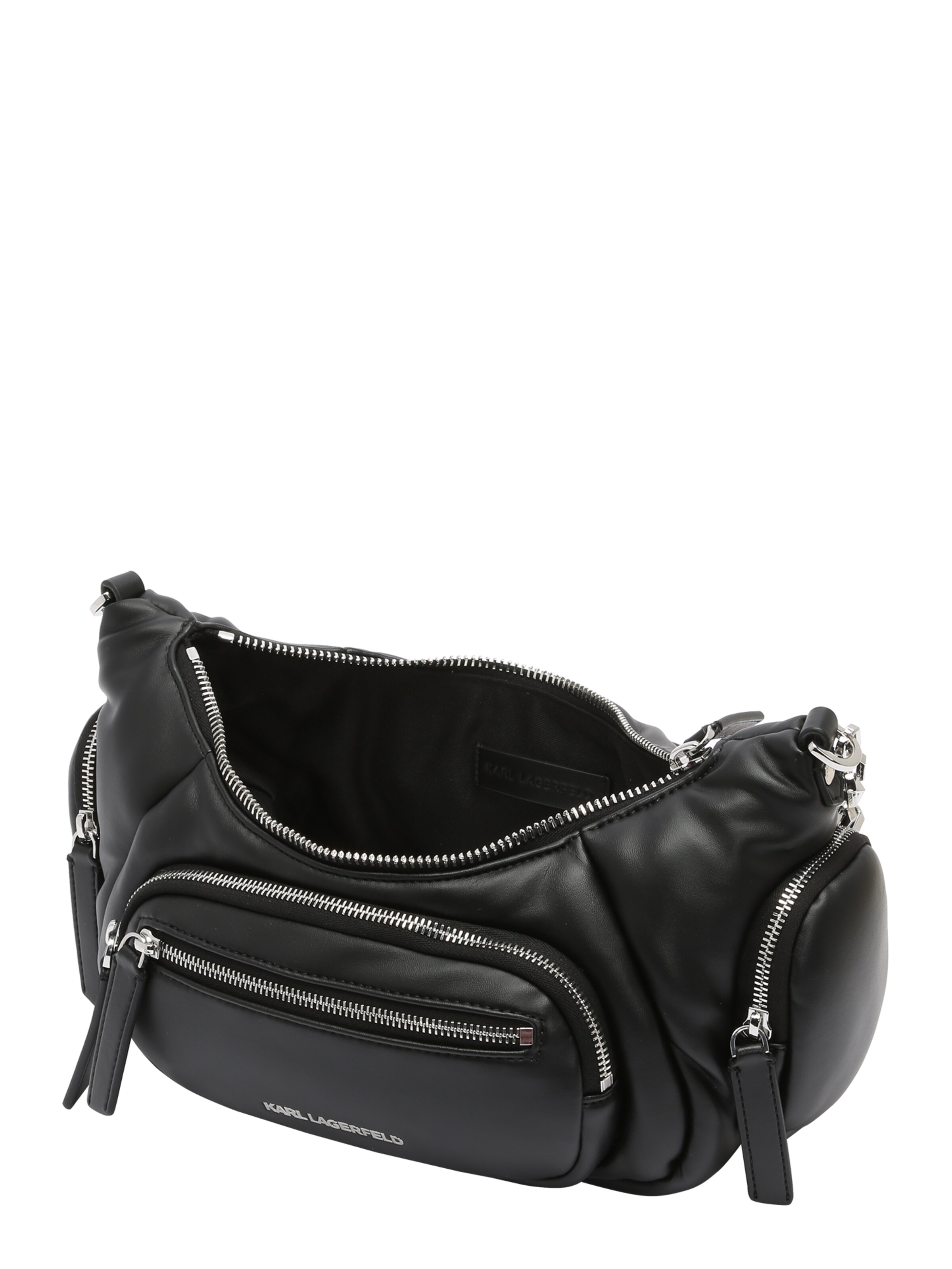 Karl Lagerfeld Schultertasche in Schwarz