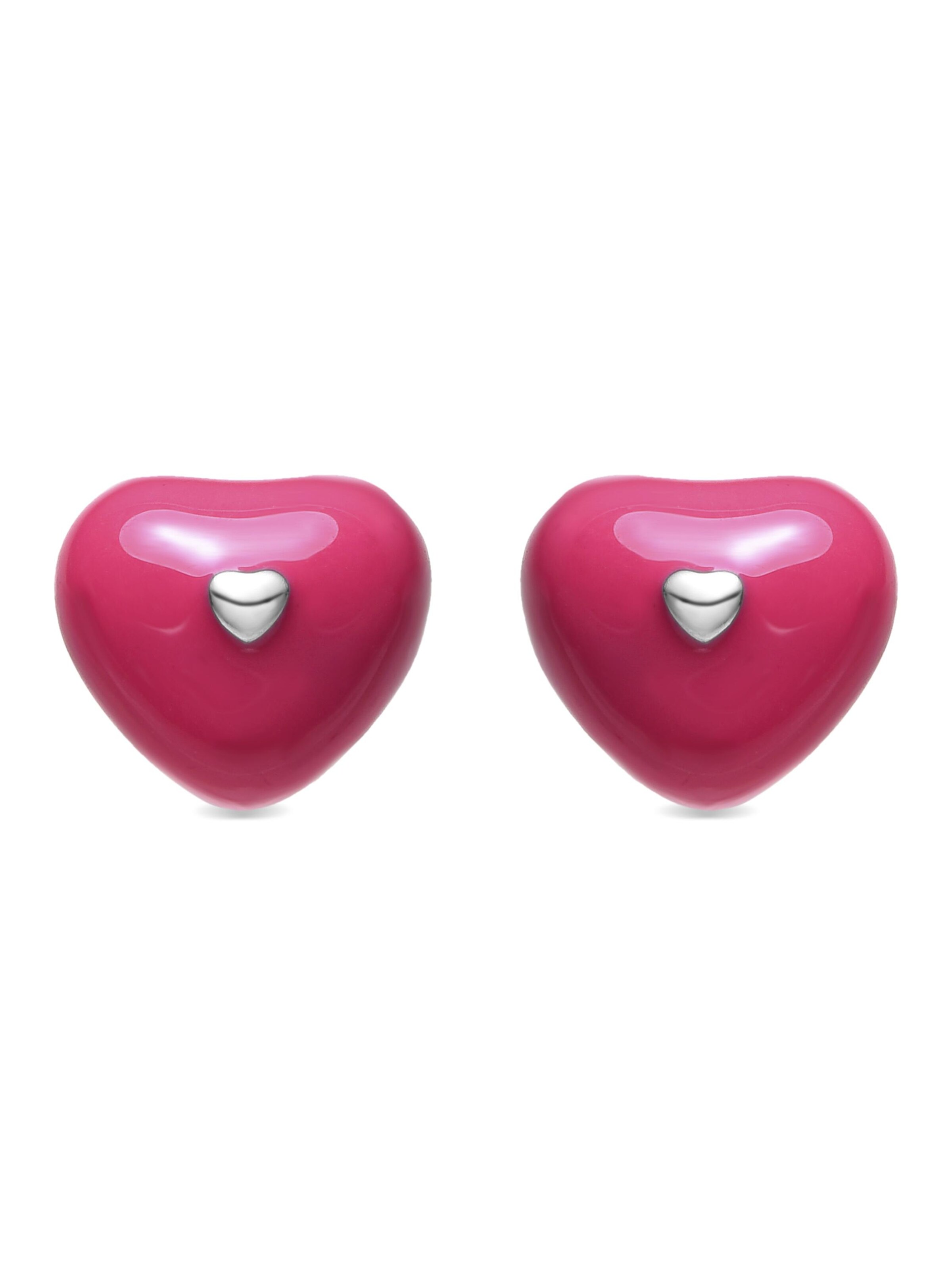 Boucles d'oreilles 'LENKE' Luxenter en rose : devant