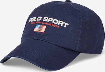 Cappello da baseball di Polo Ralph Lauren in blu: frontale