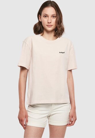 Mister Tee Футболка 'Babygal' в Ярко-розовый: спереди