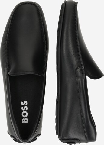 BOSS Mocassins 'Noel' in Zwart