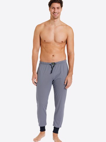 Haasis Bodywear Pyjamahose in Blau: Vorderseite