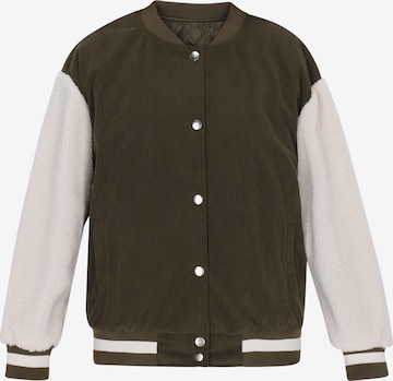 swirlyPrijelazna jakna - zelena boja: prednji dio