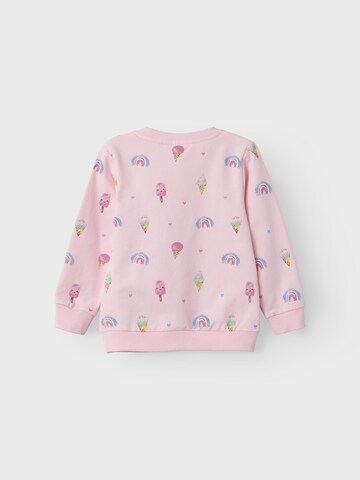 NAME IT Sweatshirt 'Fransia' i rosa