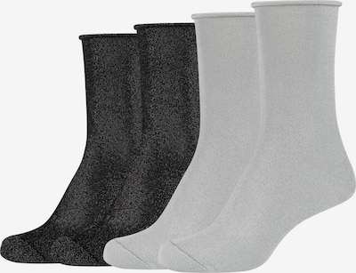 camano Socken in grau / schwarz, Produktansicht