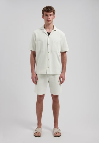 Dstrezzed Regular fit Button Up Shirt 'Sherill' in Grey