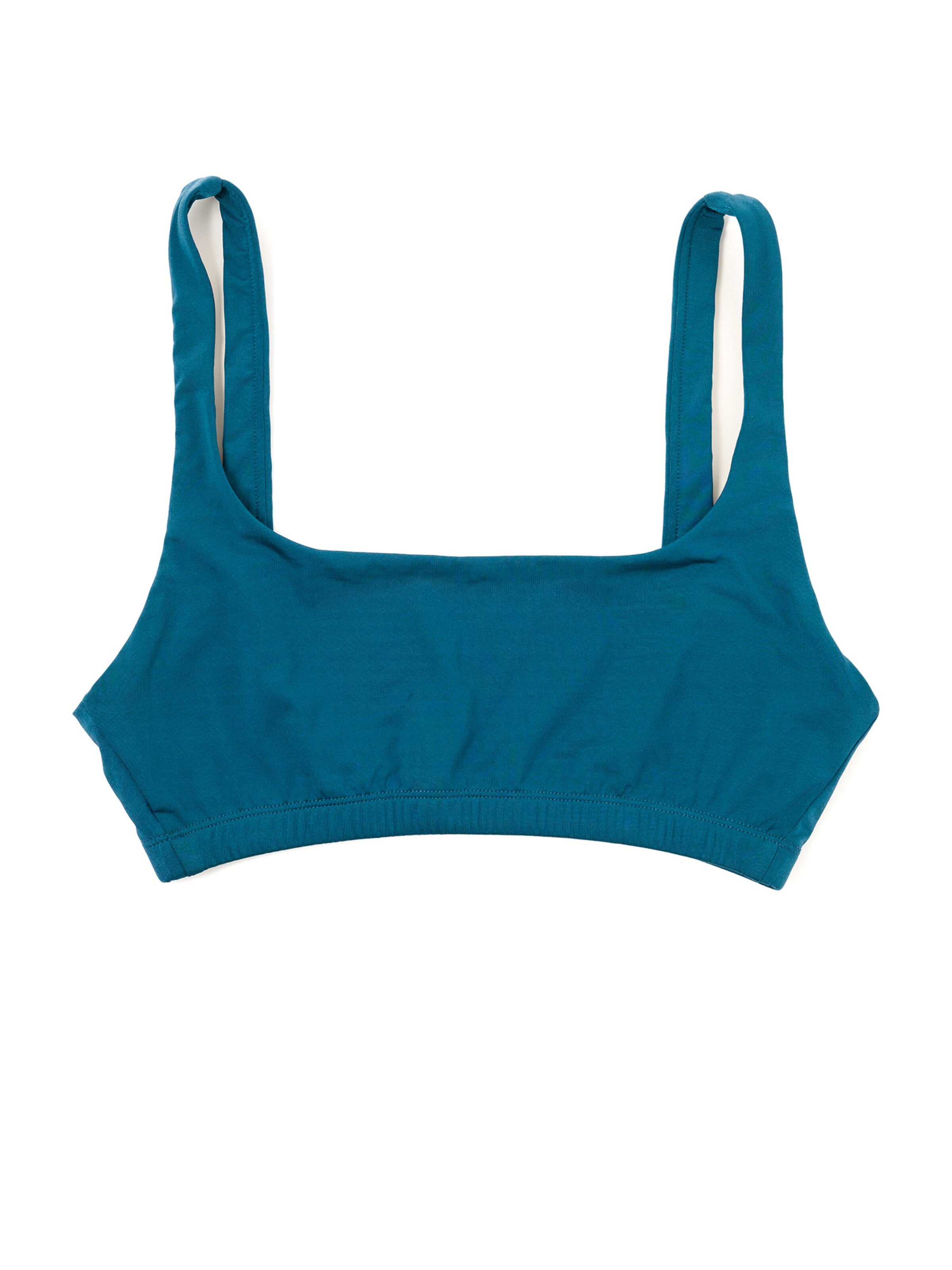 Matia Beachwear Bikinitop 'Heidi'‌‌‌ in Blau: Vorderseite
