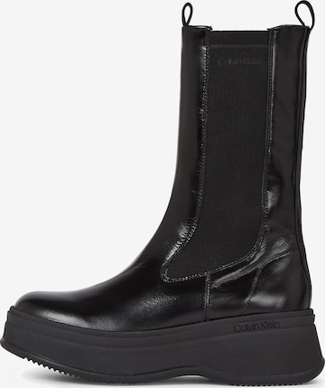 Calvin Klein Chelsea boots in Zwart: voorkant
