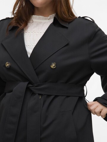 Vero Moda Curve Between-seasons coat 'VMCChloe' in Black