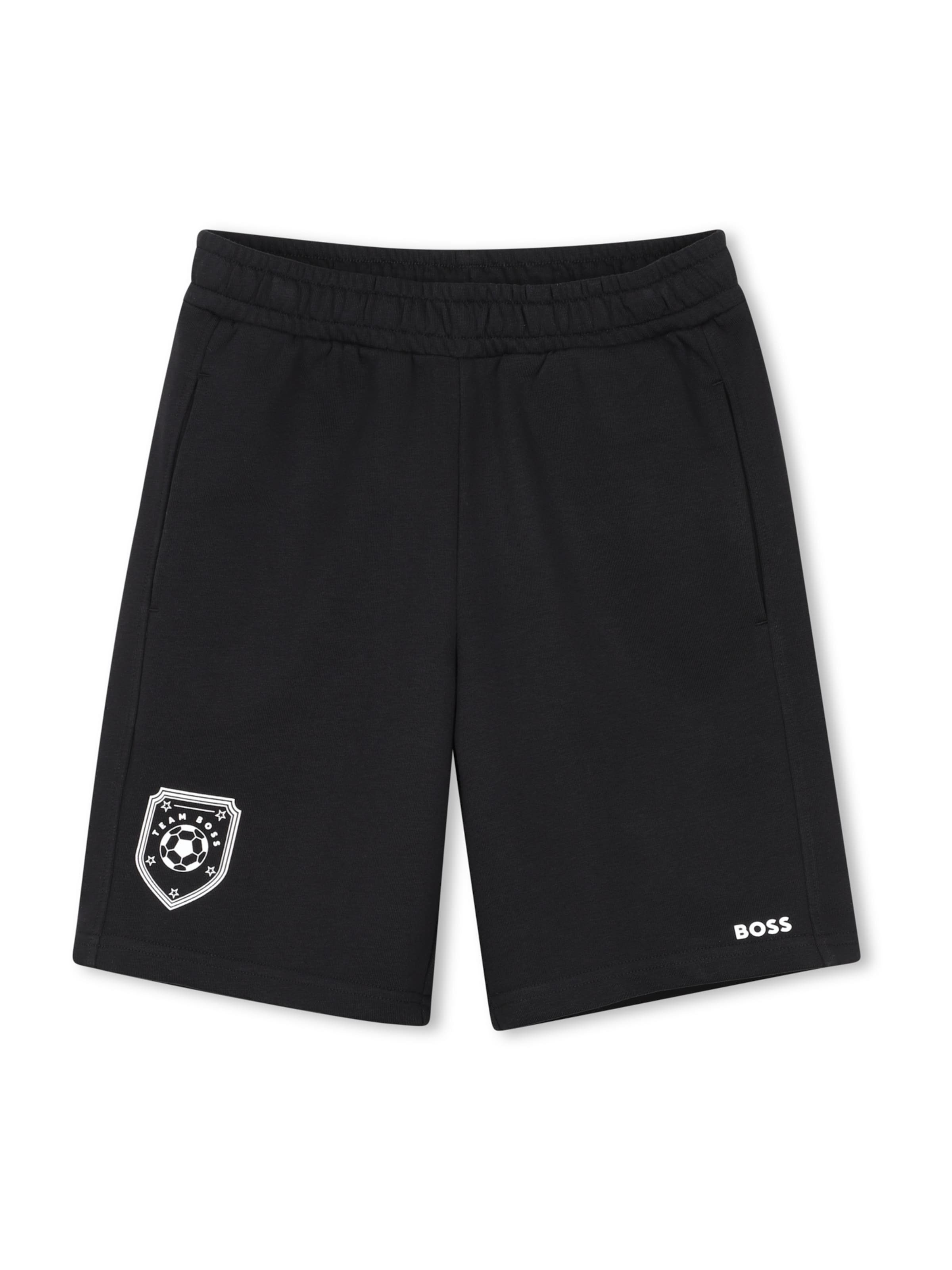 BOSS Обычный Штаны в Черный: спереди