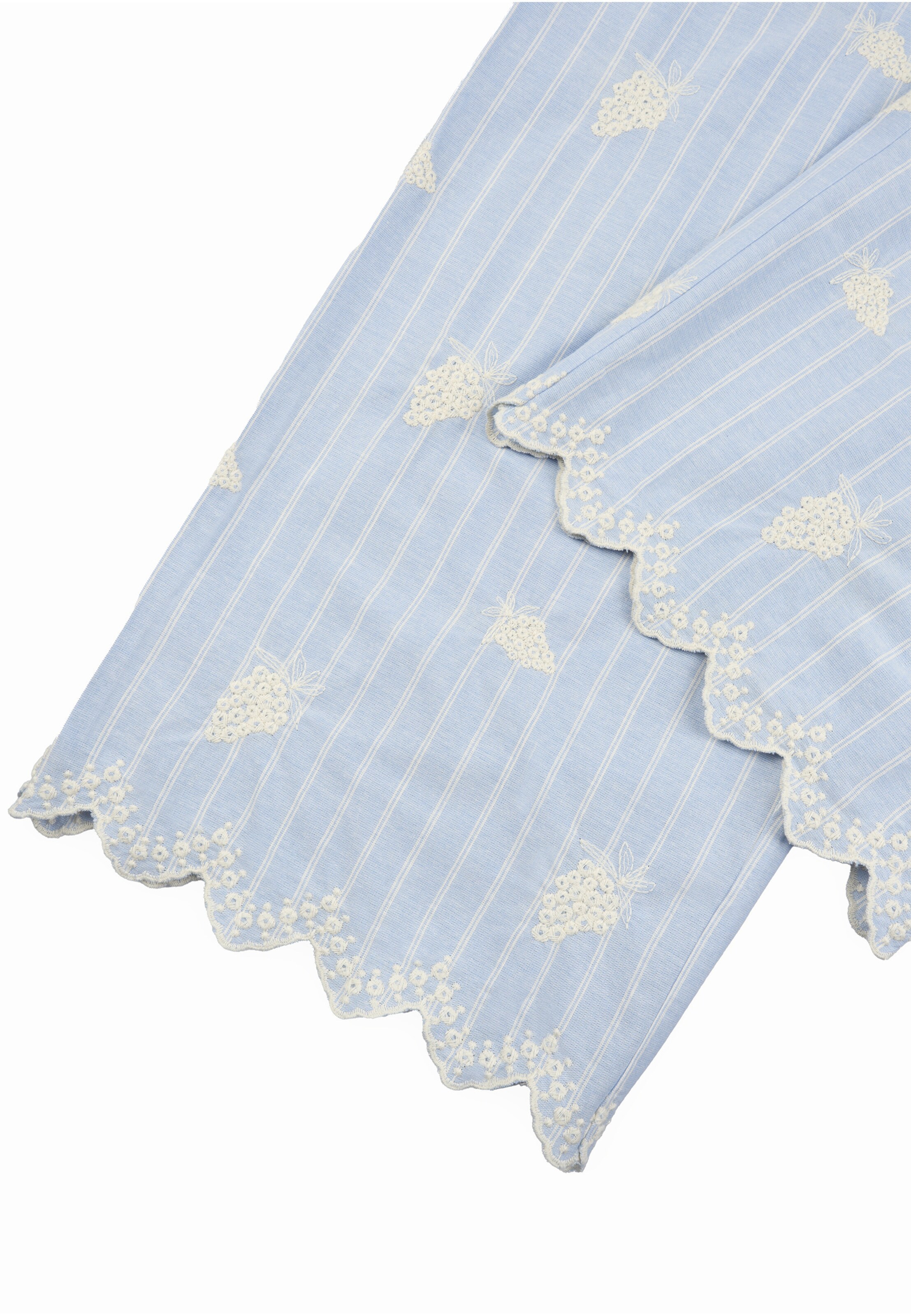 Wide leg Pantaloni 'Leni' di OH APRIL in blu