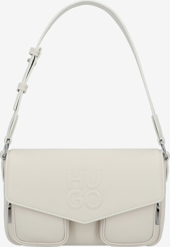 HUGO Shoulder Bag 'Bel' in Beige: front