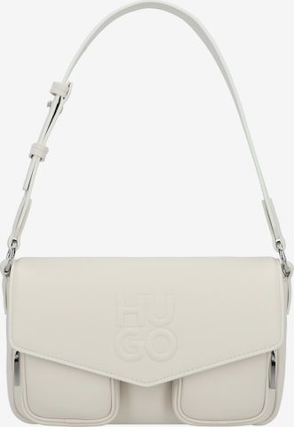 HUGO Red Shoulder Bag 'Bel' in Beige: front