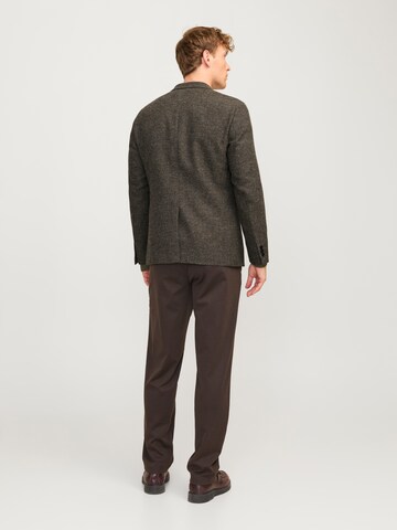 JACK & JONES - Ajuste estrecho Chaqueta saco 'JPRWinter' en marrón