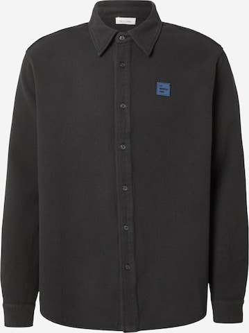 pilka AMERICAN VINTAGE Standartinis modelis Marškiniai 'AFAZ': priekis