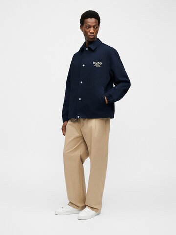 HUGO Демисезонная куртка 'Biyo' в Синий
